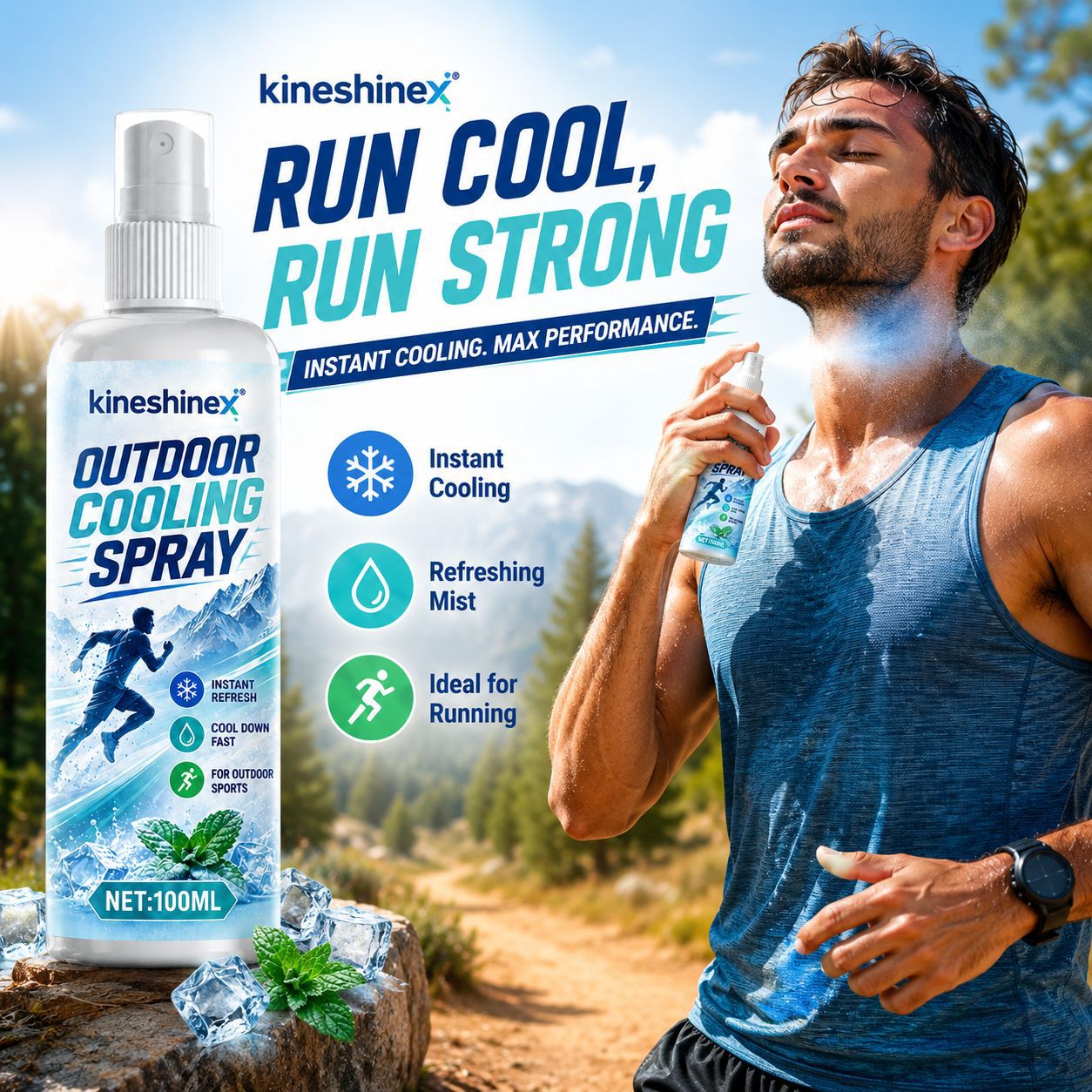 Hair Care Spray - Dış Mekan Soğutma Spreyi 100ml –