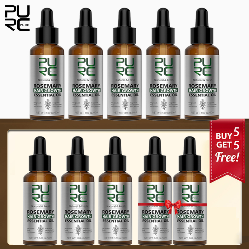 Rosemary Hair Oil - PURC Biberiye Yağı Saç Uzatma Seti