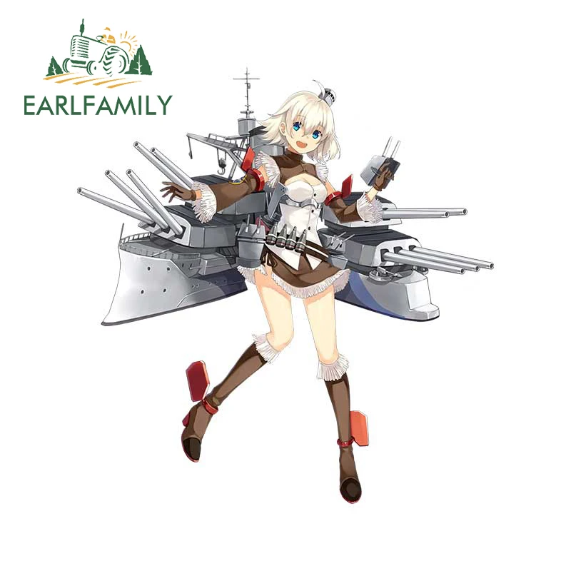Glue Gun Hair - EARLFAMILY Oklahoma Silah Araba Sticker Beyaz