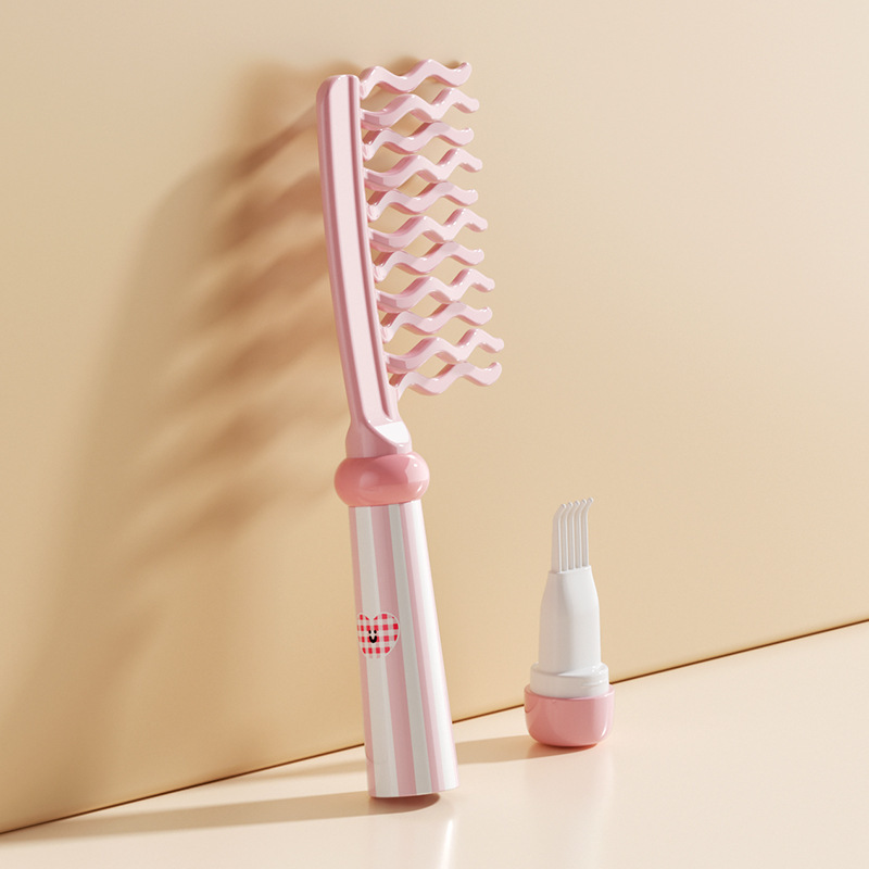 Hair Care Wavy Hair - Çift Sıralı Dalgalı Dişli Saç Şekillendirme