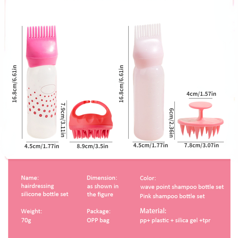 2 adet/takım Silikon şampuan ş - Hair Care Brand incelemesi ve fiyatı