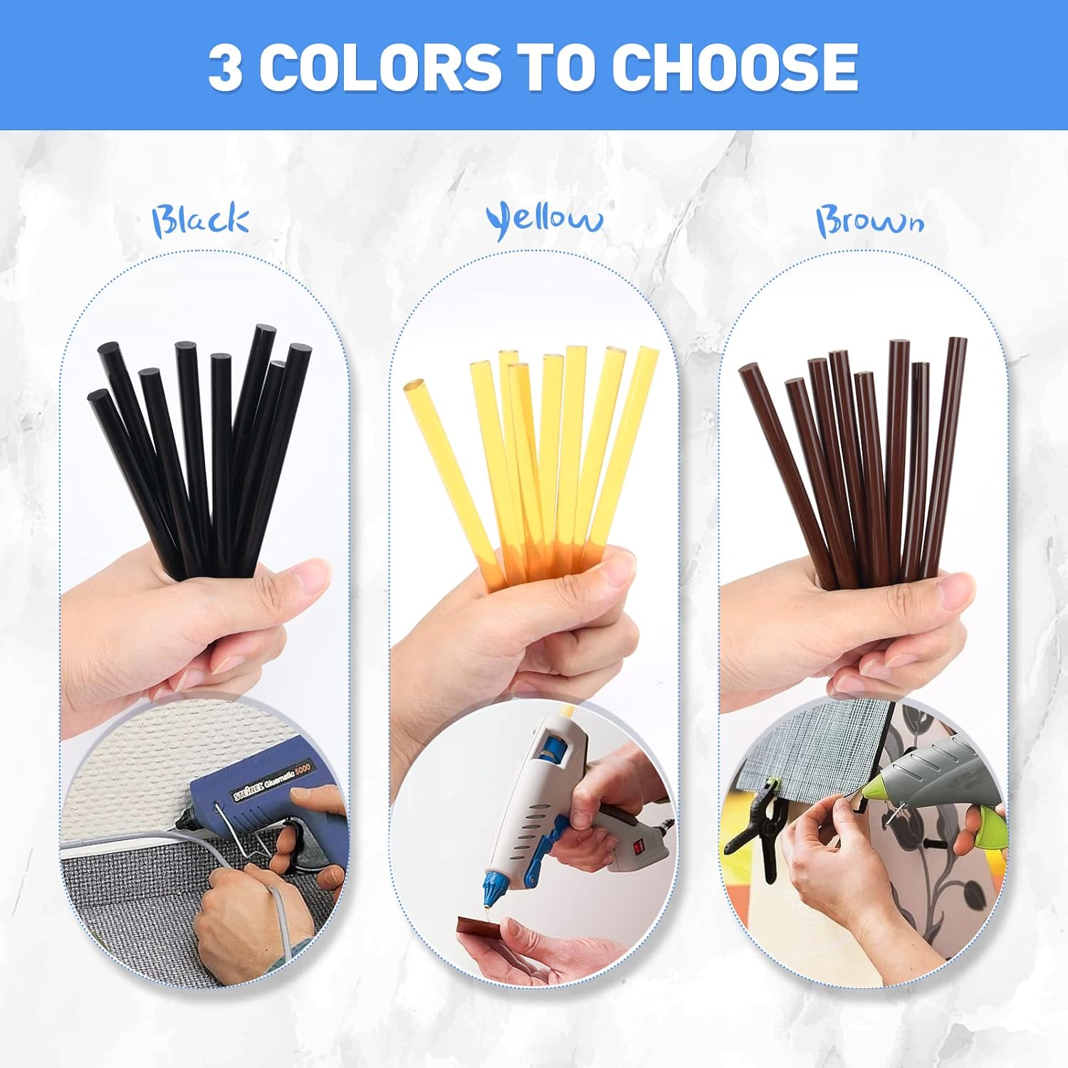 24 Adet Profesyonel Saç Ekleri - Glue Gun Hair incelemesi ve fiyatı