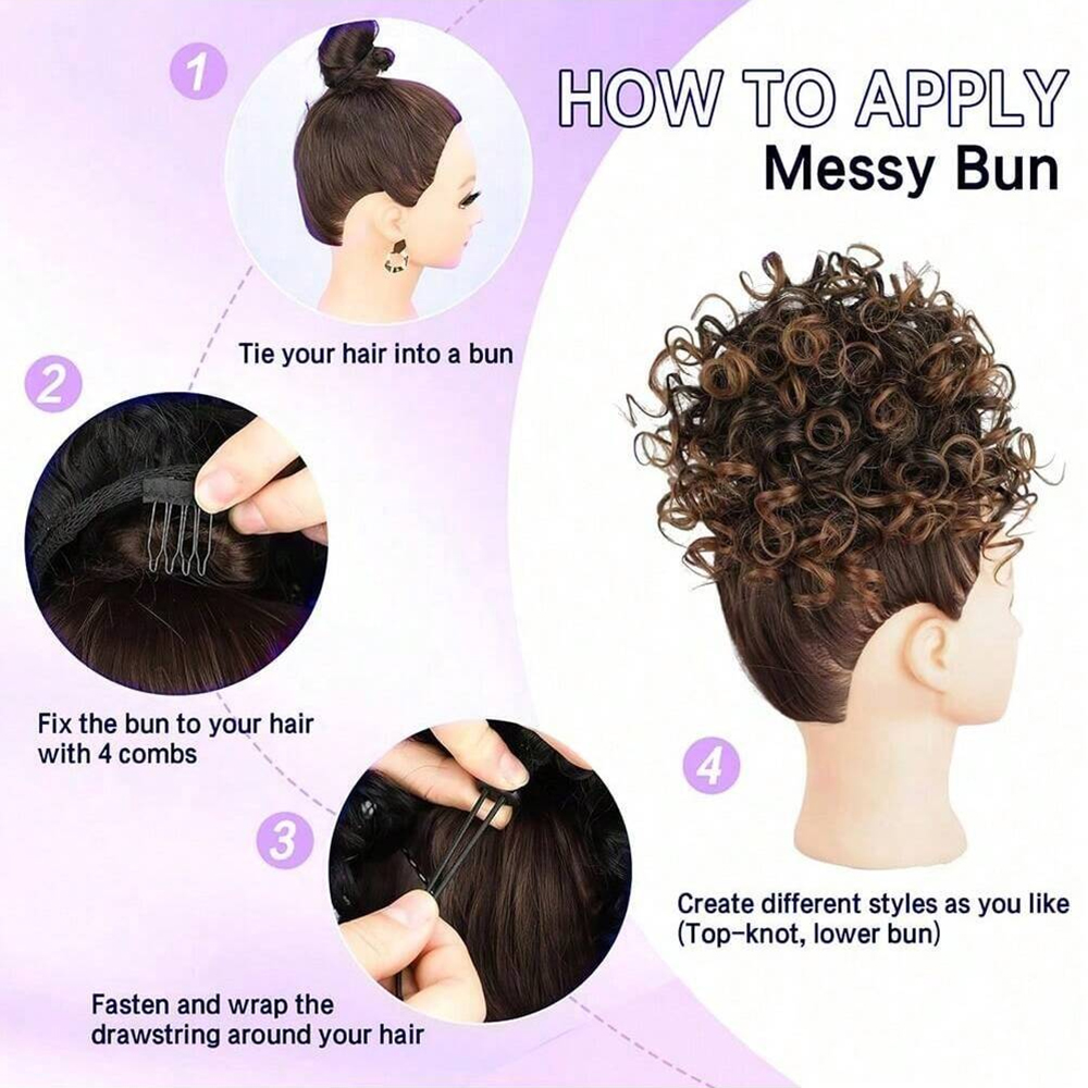 Dağınık Kıvırcık Saç Topuzu At - Hair Care Wavy Hair incelemesi ve fiyatı